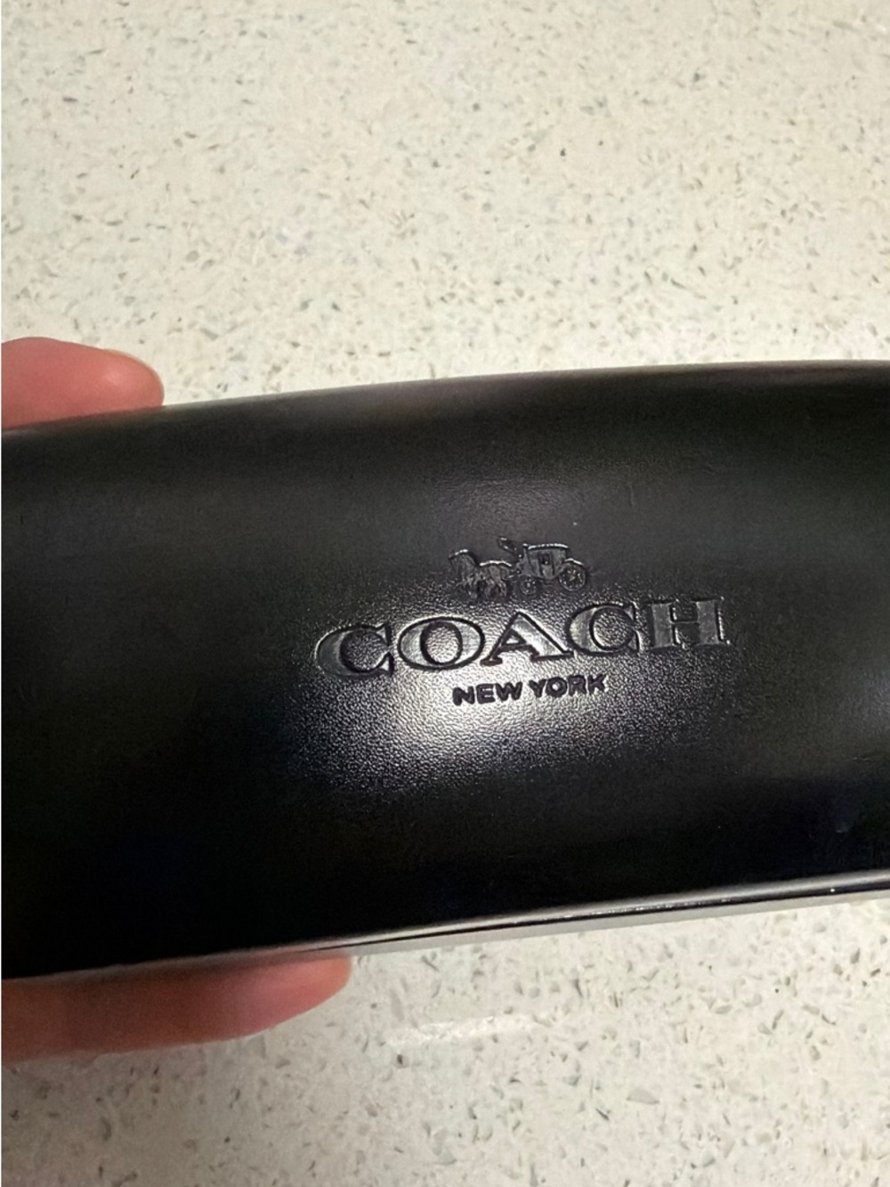 Coach New York Black Eyeglasses Case with Microfiber Cloth – Brand New - Picture 8 of 9